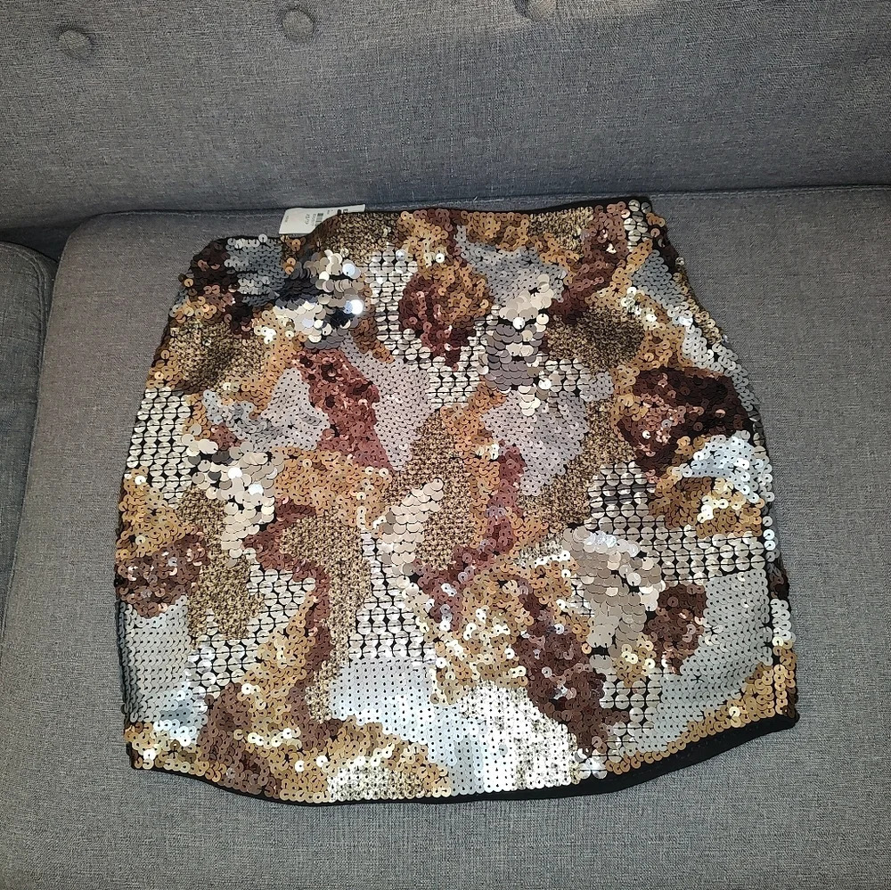 NWT Express Sequence mini Skirt XS